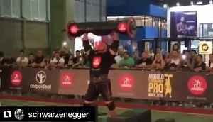 1.7K views · 14 reactions | 200kg's / 440lbs! log lift - Competition personal best and a new Icelandic log lift record by @thorbjornsson at Arnold Classic Brazil | Iron Oplot | Facebook