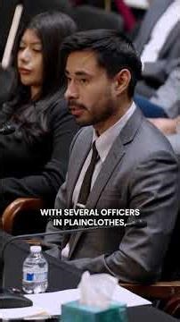 Wilmer Chavarria testifies about being detained by CBP and denied his due process rights.