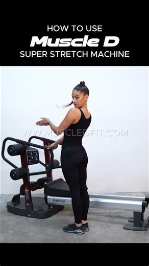Muscle D Fitness Super Stretch Machine: Kylie Shea Demonstration