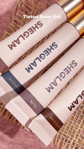 Get Perfect Eyebrows with SHEGLAM Hold 'Em Up Tinted Brow Gel