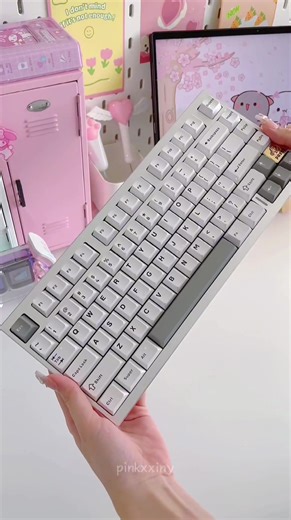 Yunzii AL75 Aluminium Keyboard Blue Grey Tactile Switch