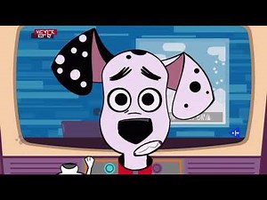 101 Dalmatian Street The Dalmatian Family Learns About Snowstorm Susie Scene