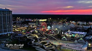 3.6K views · 228 reactions | How about a little video from Wednesday evenings cotton candy sunset over Myrtle Beach, SC. The pastel colors and the extremely calm ocean made for a beautiful sight. Shot all of this around the Second Avenue Pier area. Enjoy! #sunset #colorfulsky #myrtlebeach #dronevideo | Robbie Bischoff Photography - Drone Services | Facebook
