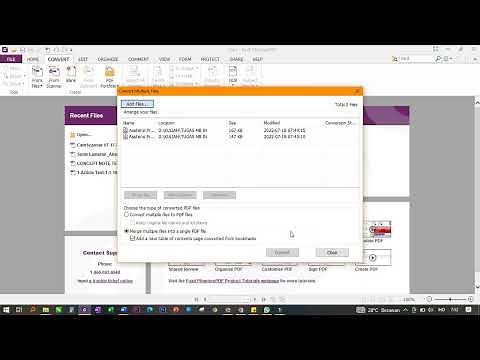 Cara menggabungkan beberapa file menjadi satu file pdf - Pake Foxit Reader pdf