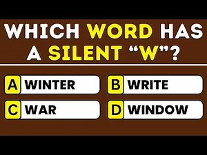 Can You Pass This General English Quiz? 📚 Test Your English With 40 Questions! 🧠