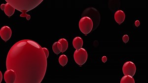 Download Floating Red Balloons for free