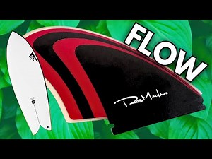 Rob Machado's Twin Keel Fins - BEST WAVES - Firewire Too Fish Surfboard