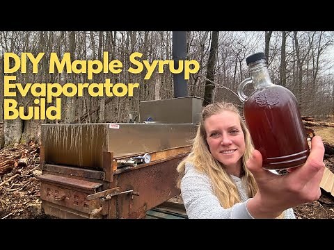 Welding Our DIY Outdoor Maple Syrup Evaporator | Start to Finish Build Guide