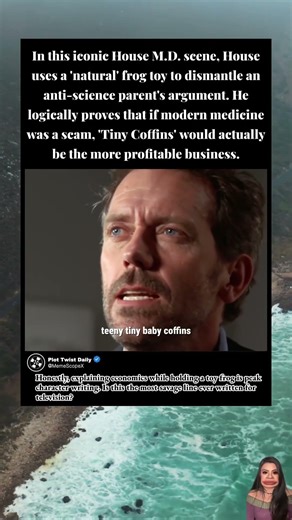 The Most Savage Line Ever Written For Television? #HouseMD #Savage #DarkHumor #GregoryHouse
