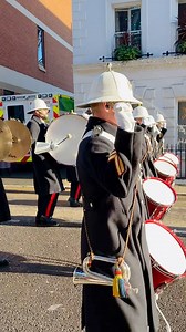 Sharp and brilliant! Royal Marines Band🇬🇧 #royalmarines #fblifestyle #reels #army #marines #britisharmy #parade #marchingband | Julia Krishana