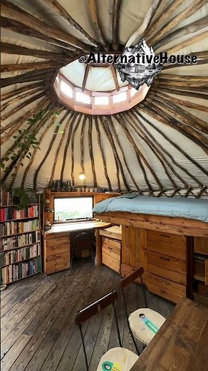 DIY Yurt Build: Made Completely From Salvage