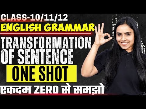 Class 12 English Transformation Of Sentence One Shot | 12th English Grammar | Degree Of Comparison
