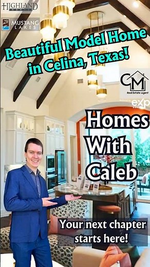 Inside Celina's Luxurious Highland Homes at Mustang Lakes!