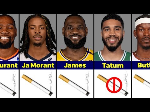 NBA Players Who Smoke Cigarettes in Real Life