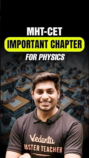 Mhtcet 2026 Important chapters for physics 2nd Attempt #mhtcet2026 #physics #importantquestions