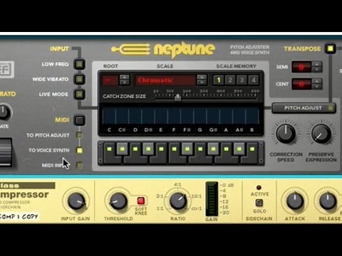 How to use the Neptune Vocal Synth in Reason