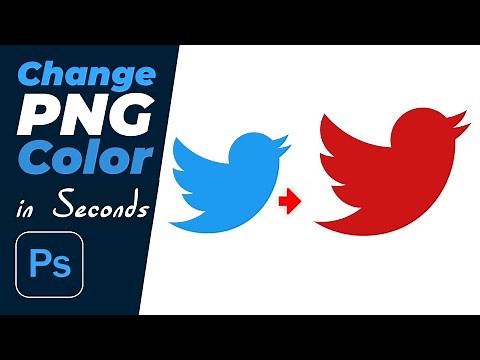 How to Change PNG Color in Photoshop