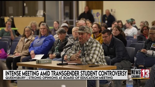 Intense board meeting at Queensbury Union Free School District over transgender bathroom rights