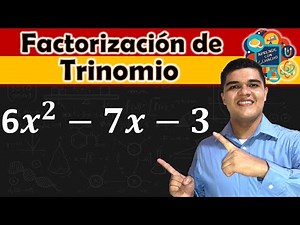 Factorización de Trinomio de la forma ax2+bx+c | explicación paso a paso - Ejercicio 1