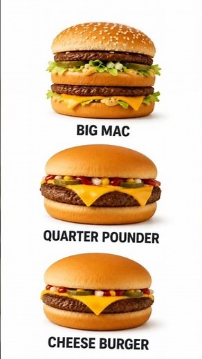 Every Type of McDonald’s Burger Explained in 30 Seconds 🍔
