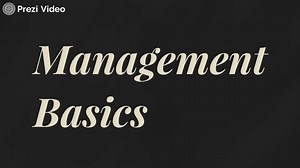 Management Basics