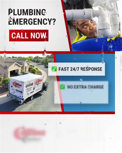 Dripping faucets? Overflowing toilet? Broken water heater? Our emergency plumbing heroes are standing by! Celebrating 40 Years in Phoenix with 10,000  Five-Star Reviews. Same-Day Service Available. Don't let plumbing problems flood your day with stress. Call Now 480-212-9211 #phoenix #plumbing #collinscomfort #scottsdale #arizona#