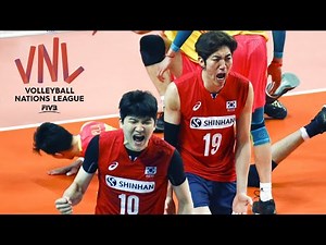 Korea National Volleyball Team | Unbelievable Moments | VNL 2018