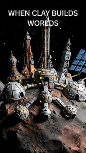 The Claymation Asteroid Mining Colony 🌑 | Extraterrestrial Genesis