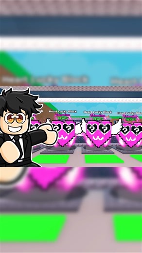 I Opened 100 HEART LUCKY BLOCKS in Steal A Brainrot Roblox