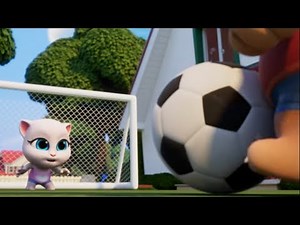 Robot futbolista | Cortos de Talking Tom | Video para niños | WildBrain Niños