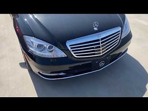 2013 Mercedes-Benz S-Class S550 in 040 Black: 4K review