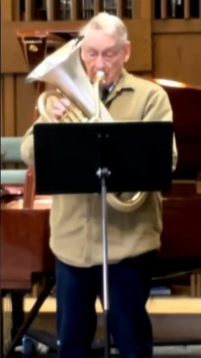 Euphonium: "My Heart Ever Faithful" (Bach). First Reading Session from the Walter Beeler Cornet Book