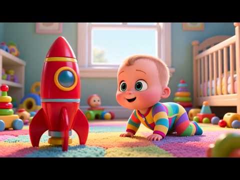 Learning 123 Rocket Ride 🚀 | Fun Learning & Play for Kids | Toddler Adventure Video