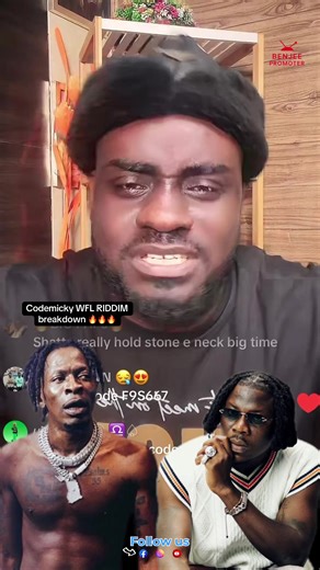@codemicky breakdown on the WYFL Riddim challenge between @STONEBWOY and @Shatta wale while’s on TikTok livestream 🔥🔥🔥 #wfylriddim #codemicky #viral #trend #fyp
