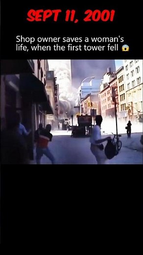 9/11 Real Footage: The Miracle Rescue Inside a Small NYC Shop 🚨🙏