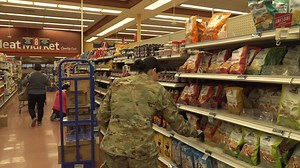 Wright-Patt Airmen are volunteering every morning at the commissary to ensure shelves are stocked for customers during the COVID-19 pandemic. Defense Commissary Agency | 88th Air Base Wing