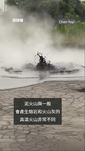 台灣屏東萬丹泥火山噴發－ BBC News 中文 #台灣