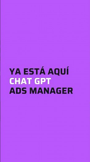 Chat GPT Ads Manager is here