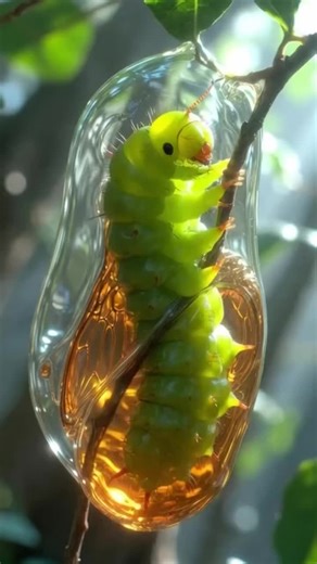 Inside the cocoon, everything dissolves 🐛🦋 A caterpillar doesn’t just grow wings. It liquefies. Most of its body breaks down into a nutrient rich soup. Only a small group of cells survives, carrying the blueprint to rebuild everything from scratch. And somehow… it remembers. Experiments show that learned behaviors from the caterpillar stage can persist in the butterfly. Same organism. Completely new body. Metamorphosis is not just transformation. It’s destruction, reconstruction, and continuit