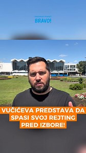 Kad mu padne rejting, šta prvo Vučić radi? Hapsi drugare – Vesića, Monu... Pravi predstavu, sve da bi podigao rejting i spasao sebe. Džaba mu sve – izbori koji dolaze biće njegov kraj. A posle toga idu suđenja i prava hapšenja, s njim na čelu. | Bravo Novi Sad