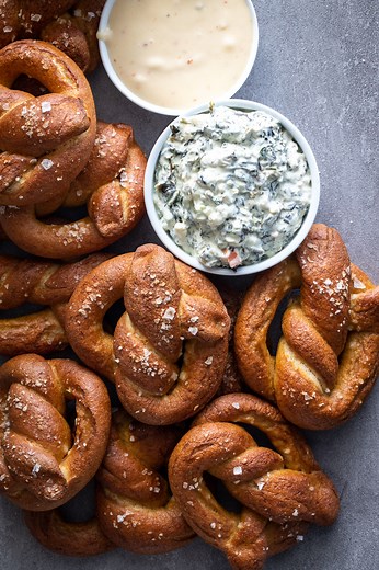 Fresh Homemade Pretzels With Whole Wheat Flour - A Red Spatula