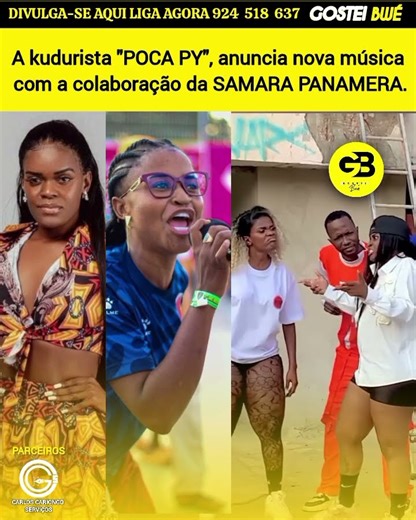 A kudurista "POCA PY", anuncia nova música com a colaboração da SAMARA PANAMERA.