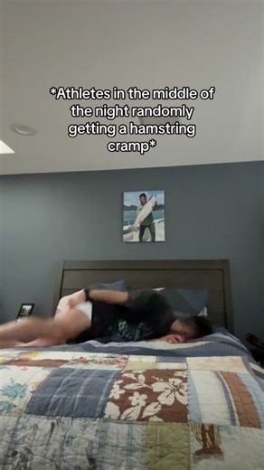 The worst man… #athlete | hamstring cramp