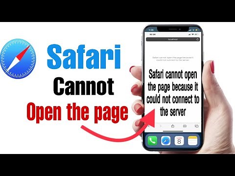 safari cannot open the page because it could not connect to the sever (Fixed)