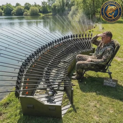 Crazy No Fish is Safe on The Leak! 🚫🐟 ​ When you’ve only got an hour to fish but you want to catch the whole lake. The