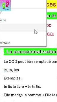 COD et COI | Exercices corrigés et applications pour l’examen local