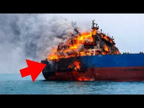 Iranian Drones Hit the WRONG Cargo Ships in the Strait of Hormuz – BIG MISTAKE