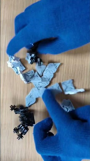 ラキューで変形モデル作ってみた。 #laq #ラキュー #lego #halo #ガンプラ #マイクラ #作り方 #bandai #仮面ライダー