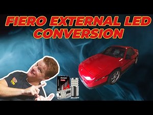 Fiero Exterior Lights LED Conversion