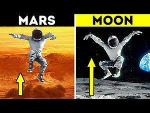 Gravity Simulation Comparison On Different Planets!